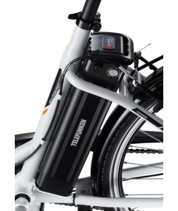 Telefunken Multitalent RC830, City E-Bike, Motor power 250 W, Wheel size 28 ", Warranty 24 month(s), White