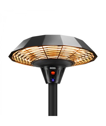 TunaBone TB2068S-01 Electric Standing Infrared Patio Heater 2000W