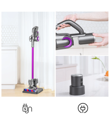 Пылесос Jimmy H8 Pro Cordless operating, Handstick and Handheld, 25.2 V, Operating time (max) 70 min, Purple, Warranty