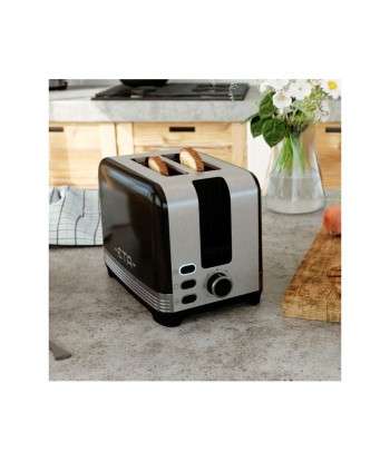 ETA Storio Toaster ETA916690020 Power 930 W, Housing material Stainless steel, Black