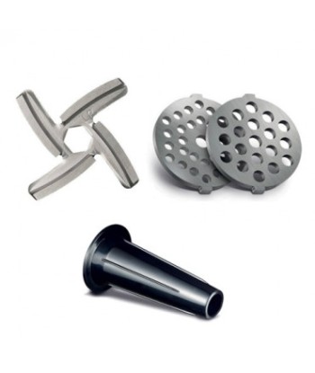 TEFAL Meat mincer NE105838 Black, 1400 W, Number of speeds 1, Throughput (kg/min) 1.7, The set includes 3 stainless steel