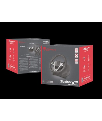 Игровой руль Genesis Seaborg 400 Silver/Black