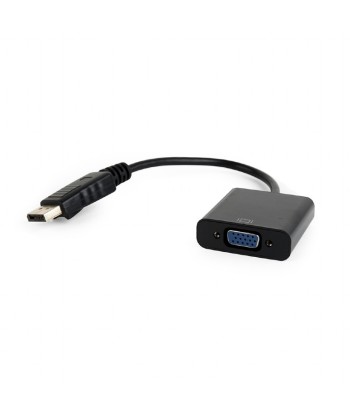 Cablexpert DisplayPort to VGA Adapter - Connect Seamlessly in Black!