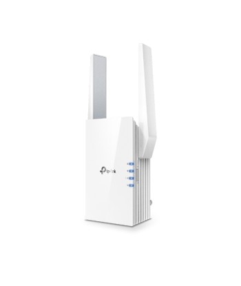 TP-LINK Extender RE505X 802.11ax, 2.4GHz/5GHz, 300+1200 Mbit/s, 10/100/1000 Mbit/s, Ethernet LAN (RJ-45) ports 1, Antenna type