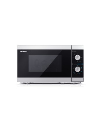 Микроволновая печь Sharp with Grill YC-MG01E-S Free standing, 800 W, Grill, Silver