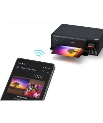 Epson Multifunctional Printer EcoTank L8180 Colour, Inkjet, A3+, Wi-Fi, Black