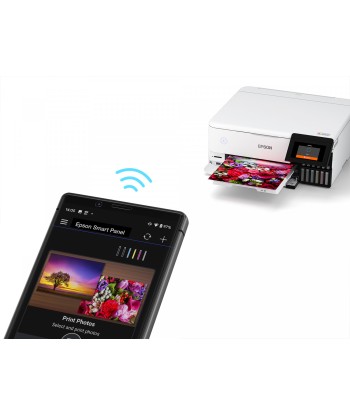 Epson Wireless Photo Printer EcoTank L8160 Colour, Inkjet, A4, Wi-Fi, Grey