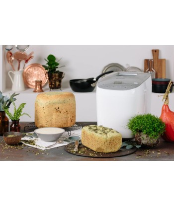 Gorenje BM1600WG Bread Maker - 16 Programs, 850W, LCD Display - White/Silver