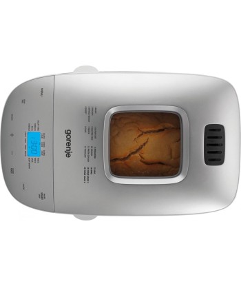 Gorenje BM1600WG Bread Maker - 16 Programs, 850W, LCD Display - White/Silver