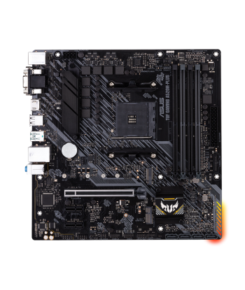 Asus TUF GAMING A520M-PLUS Processor family  AMD, Processor socket AM4, DDR4, Memory slots 4, Supported hard disk drive interfac