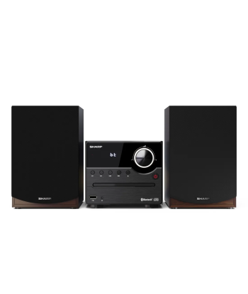 Sharp XL-B512(BR) Hi-Fi Micro System, CD/FM/USB/Bluetooth v5.0, 45W, Brown