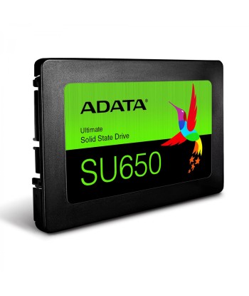 ADATA Ultimate SU650 256 GB, SSD form factor 2.5", SSD interface SATA 6Gb/s, Write speed 450 MB/s, Read speed 520 MB/s