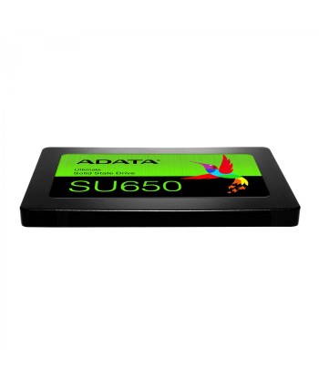 ADATA Ultimate SU650 256 GB, SSD form factor 2.5", SSD interface SATA 6Gb/s, Write speed 450 MB/s, Read speed 520 MB/s