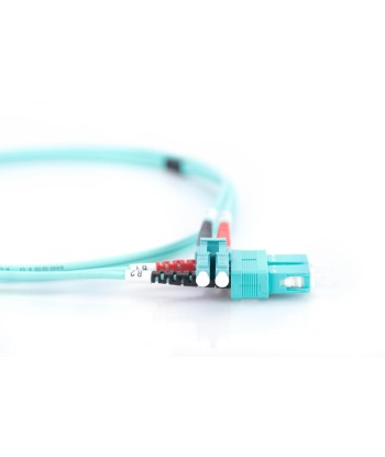 Digitus FO Patch Cord, Duplex, LC to LC SC MM OM3 50/125 µ, 2 m
