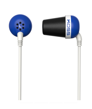 Koss Plug Wired, In-ear, Noise canceling, Blue