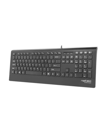 Klaviatuur Natec, Barracuda, US Layout, Slim