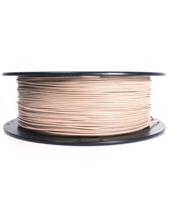Flashforge Filament, PLA 3DP-PLA-WD-01-NAT	 1.75 mm diameter, 1kg/spool, Wood natural