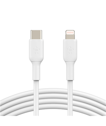 Belkin BOOST CHARGE CAA003bt1MWH USB-C to Lightning, 1 m, White