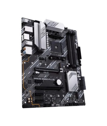 Asus PRIME B550-PLUS Processor family AMD, Processor socket AM4, DDR4 DIMM, Memory slots 4, Supported hard disk drive interfaces
