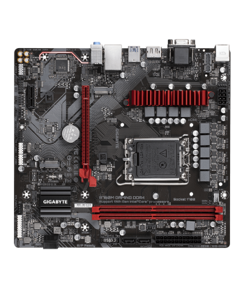 Gigabyte B760M GAMING DDR4 1.0 M/B Processor family Intel, Processor socket  LGA1700, DDR4 DIMM, Memory slots 2, Supported hard 