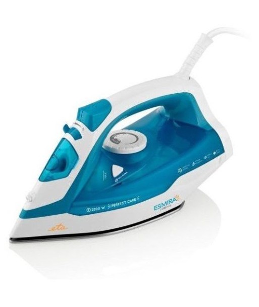 Auru triikraud ETA Iron Esmira ETA027390000, 2200 W, Water tank capacity 380 ml, Continuous steam 40 g/min, Turquoise