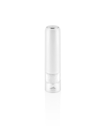 Elegant ETA Salt & Pepper Mill Molino - White Plastic, AAA Battery