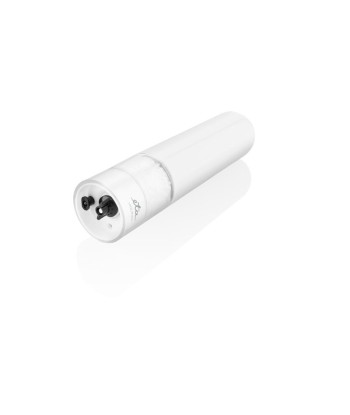 Elegant ETA Salt & Pepper Mill Molino - White Plastic, AAA Battery