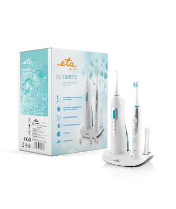 ETA Oral care centre (sonic toothbrush+oral irrigator) ETA 2707 90000 For adults, Rechargeable, Sonic technology, Teeth