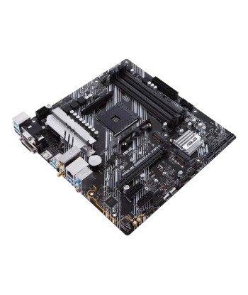 Asus PRIME B550M-A WIFI II Processor family AMD, Processor socket AM4, DDR4 DIMM, Memory slots 4, Supported hard disk drive interfaces 	SATA, M.2, Number of SATA connectors 4, Chipset AMD B550, microATX
