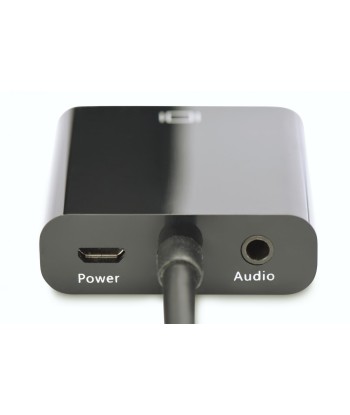 Digitus HDMI to VGA converter adapter 	DA-70461 Black