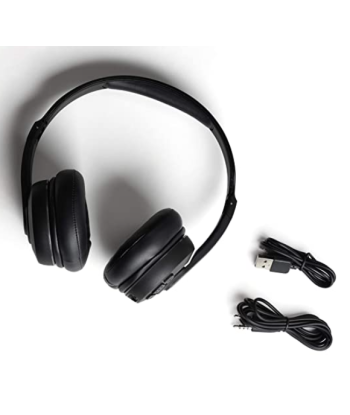 Juhtmevabad kõrvaklapid Skullcandy Cassette Wireless/Wired, On-Ear, Microphone, 3.5 mm, Bluetooth, Black