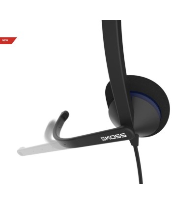 Kõrvaklapid Koss, CS195 USB, Wired, On-Ear, Microphone, Black