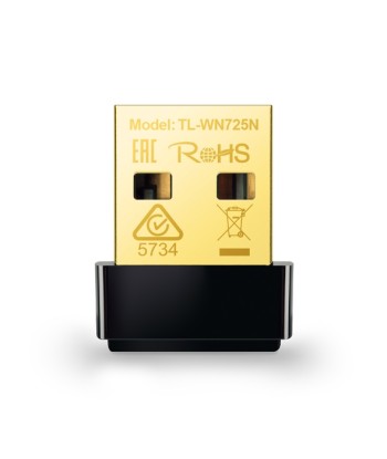 TP-Link TL-WN725N Nano USB WiFi Adapter - Kompaktne ja Mugav