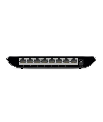 TP-LINK Switch TL-SG1008D Unmanaged, Desktop, 1 Gbps (RJ-45) ports quantity 8, Power supply type External, Plastic case