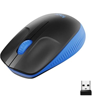 Logitech M190 Wireless Mouse 1000 DPI Blue