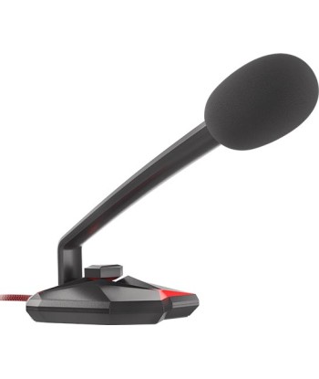 Genesis Radium 200 USB Microphone - Black & Red: Crystal Clear Audio! 🎤