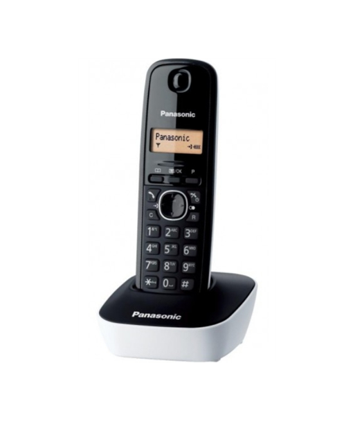 Panasonic Cordless KX-TG1611FXW Black/White, Caller ID, Phonebook capacity 50 entries, Built-in display, Wireless connection, Panasonic Cordless KX-TG1611FXW Black/White, Caller ID, Phonebook capacity 50 entries, Built-in display, Wireless connection,