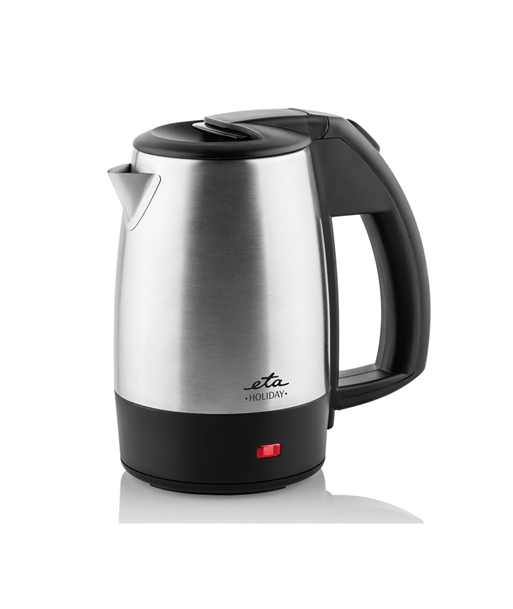 Veekeetja ETA ETA618890010 Holiday Electric, 1000 W, 0.5 L, Stainless steel, Black/Stainless steel