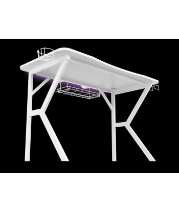 Genesis Holm 320 RGB Gaming Desk - White