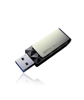 Silicon Power Blaze B30 16GB USB 3.0 Flash Drive - Black