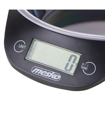 Köögikaal Mesko MS 3164 Maximum weight (capacity) 5 kg, Graduation 1 g, Display type LCD, Black