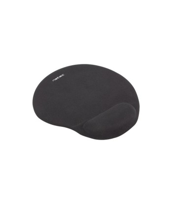 Natec Marmot Geli Hiirematt - Must, 225x245mm