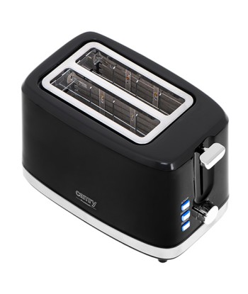 Camry Toaster CR 3218 Power 750 W, Number of slots 2, Housing material Plastic, Black