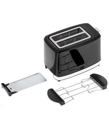 Camry Toaster CR 3218 Power 750 W, Number of slots 2, Housing material Plastic, Black