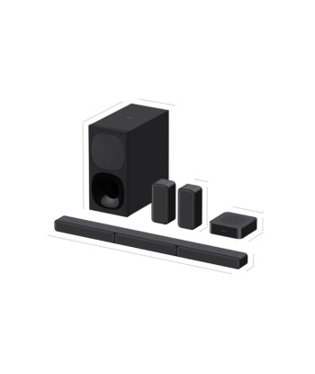 Sony HT-S40R 5.1ch Home Cinema Soundbar with Wireless Rear Speakers