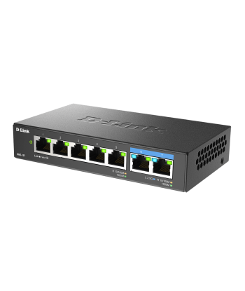 D-Link 7-Port Multi-Gigabit Unmanaged Switch DMS-107/E Unmanaged, Desktop