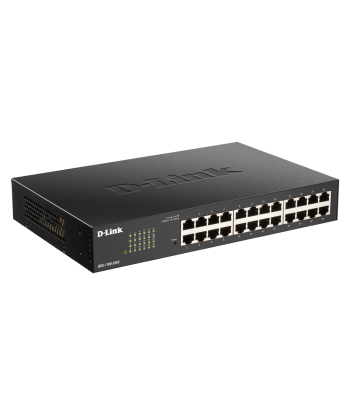D-Link Smart Switch DGS-1100-24V2 Managed, Desktop, 1 Gbps (RJ-45) ports quantity 24, Power supply type External
