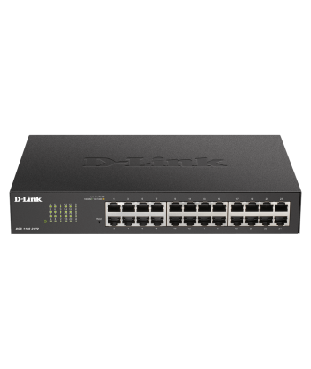 D-Link Smart Switch DGS-1100-24V2 Managed, Desktop, 1 Gbps (RJ-45) ports quantity 24, Power supply type External