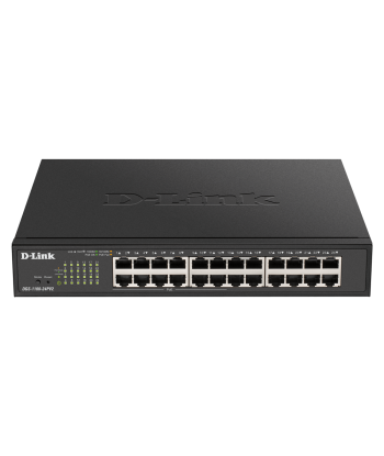 D-Link DGS-1100-24PV2 24-портовый гигабитный Smart Managed PoE+ коммутатор