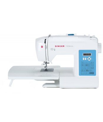 Singer 6160 Brilliance Sewing Machine - 60 Stitches, 6 Buttonholes, White